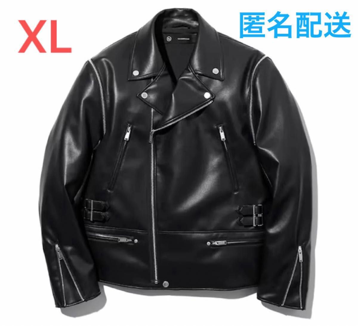 最安値・未使用】GU × UNDERCOVER ライダースジャケット XL 最安値・未使用】GU × UNDERCOVER ライダースジャケット XL