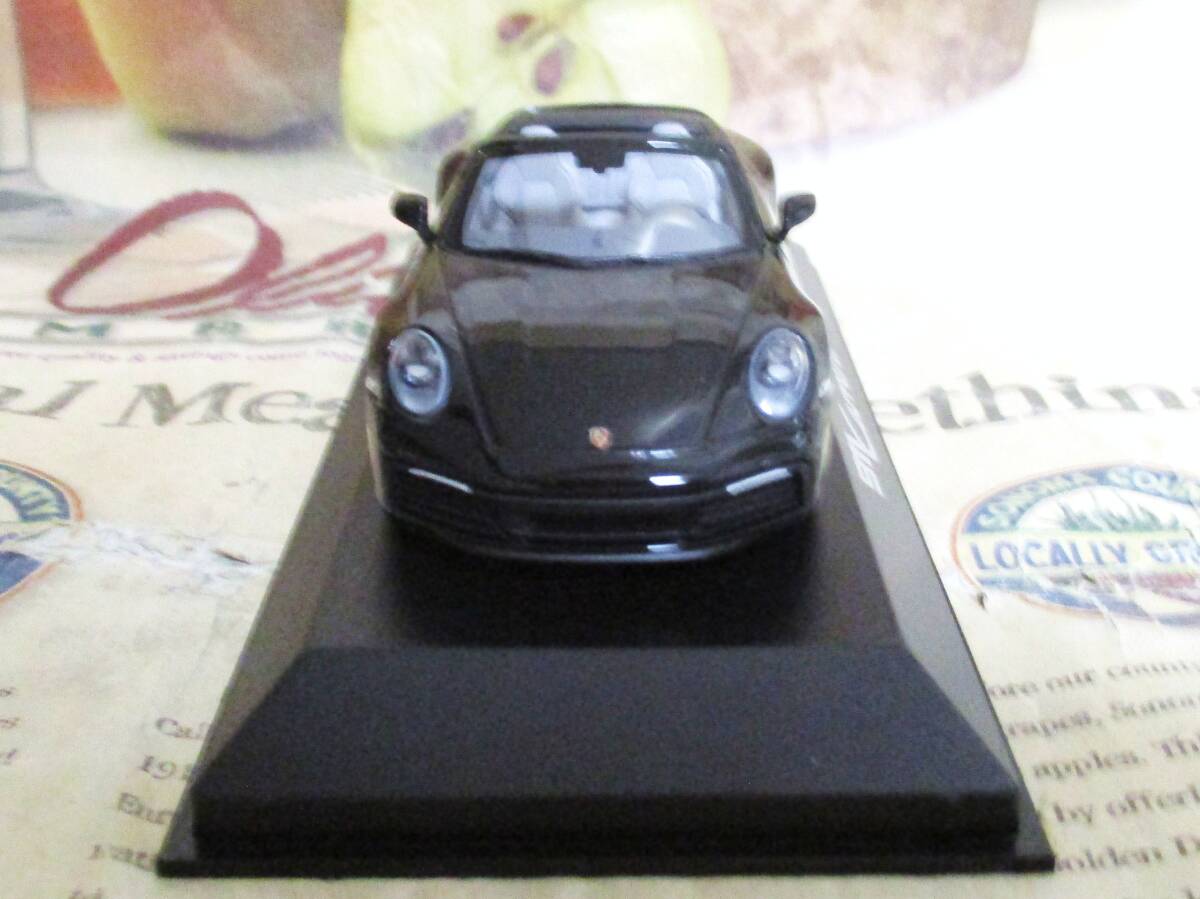 ☆レア絶版*ディーラー限定*Minichamps PMA*1/43*Porsche 911 (992) Carrera 4 Cabriolet ブラック*ポルシェ - 乗用車 ☆レア絶版*ディーラー限定*Minichamps PMA*1/43*Porsche 911 (992) Carrera 4 Cabriolet ブラック*ポルシェ - 乗用車