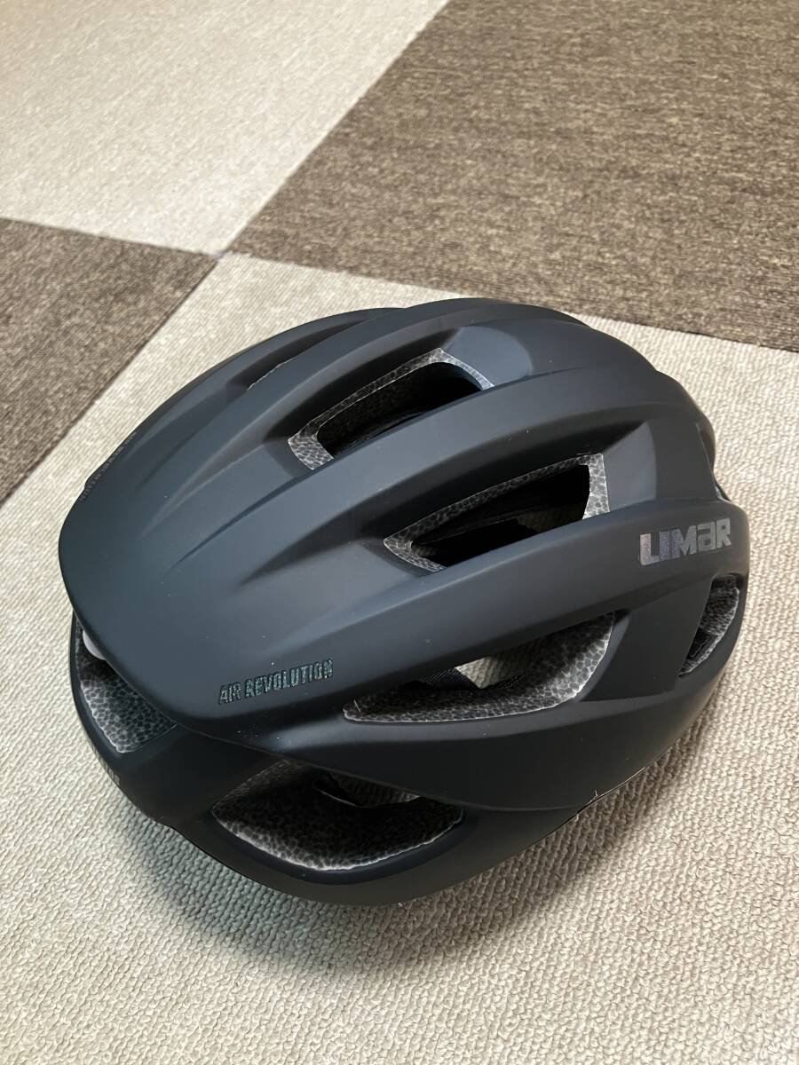 リマールLIMAR エアーストラトス（Ｍサイズ53～57cmマットブラック）自転車用ヘルメットの画像2