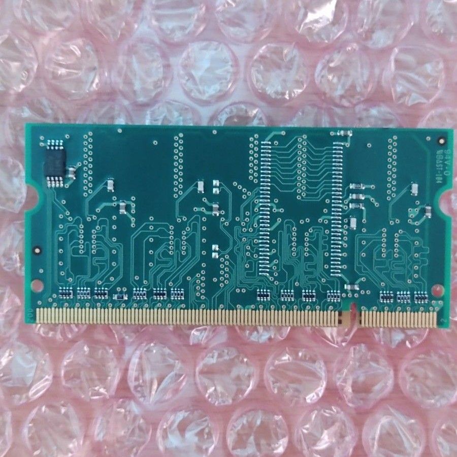 DDR PC2700(333Mhz) 128MB CL2.5 SO-DIMM SAMSUNG製 片面 メモリ 未使用