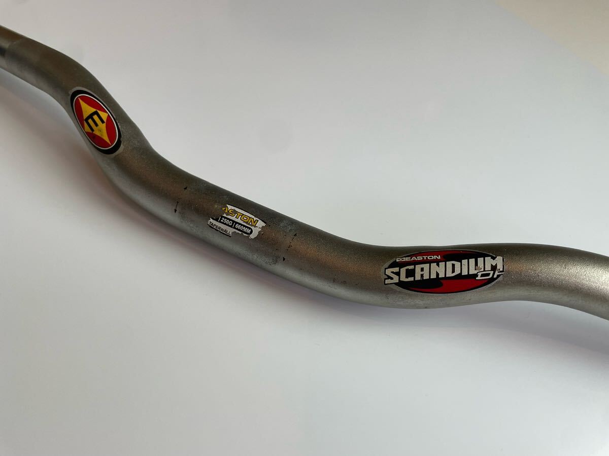 EASTON イーストン ライザーバー SCANDIUM DH 660mm (中古品)の画像1