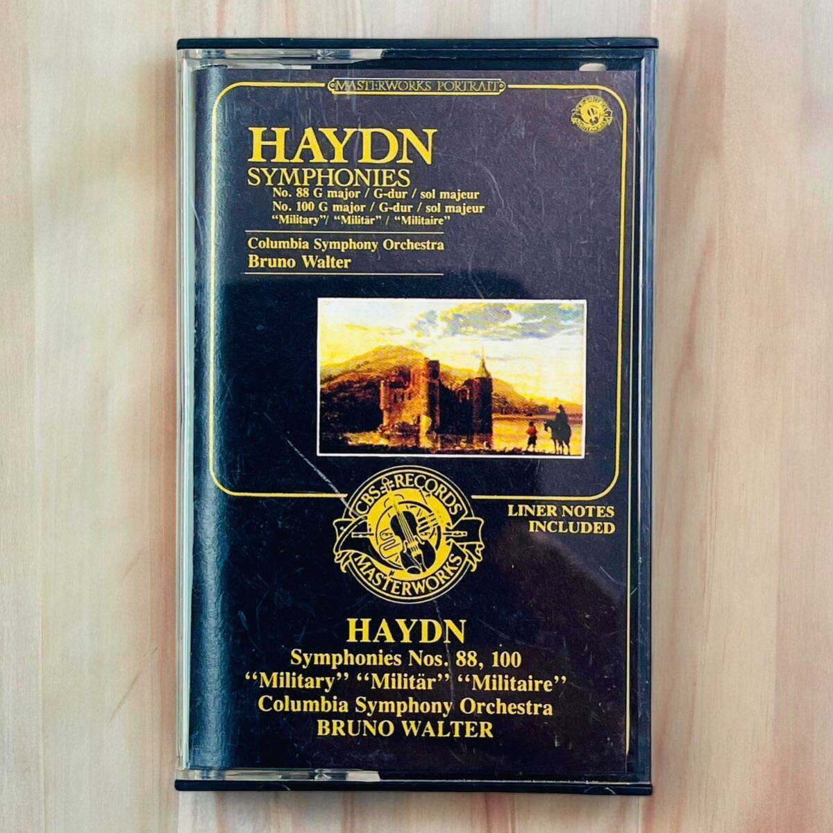 HAYDN SYMPHONIES ハイドン シンフォニー 交響曲 第88番/第100番 クラシック カセットテープ_画像1