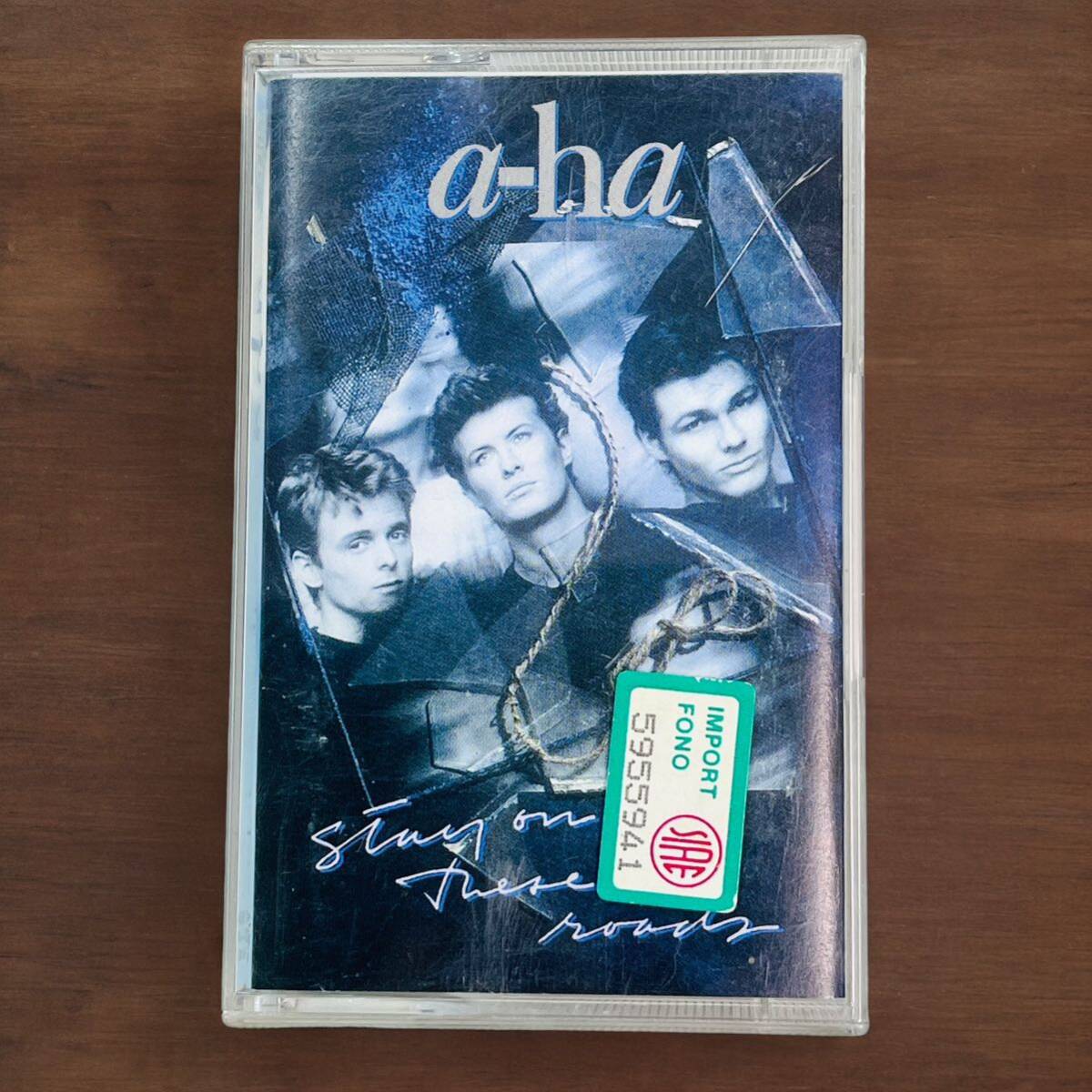 a-ha/stay on these roads all 10 bending 3rd album cassette tape 