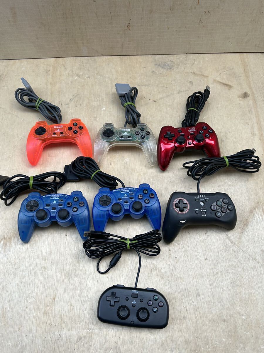 HORI /PS4 wired controller PS4-099 /HP3-84 etc. together 7 point not yet verification Junk 