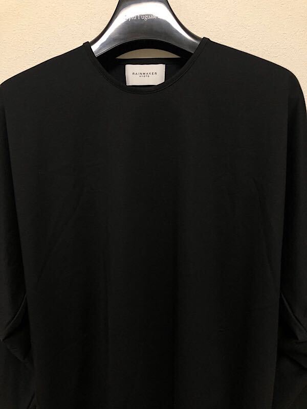 未使用品★RAINMAKERレインメーカー22SS着物スリーブ長袖Tシャツ黒