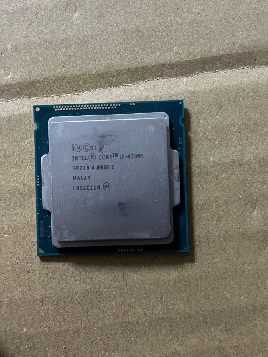 動作品 Intel Core i7 4790K 4.00GHz LGA1150 最速  CPU 即時支払いできる方限定特価品