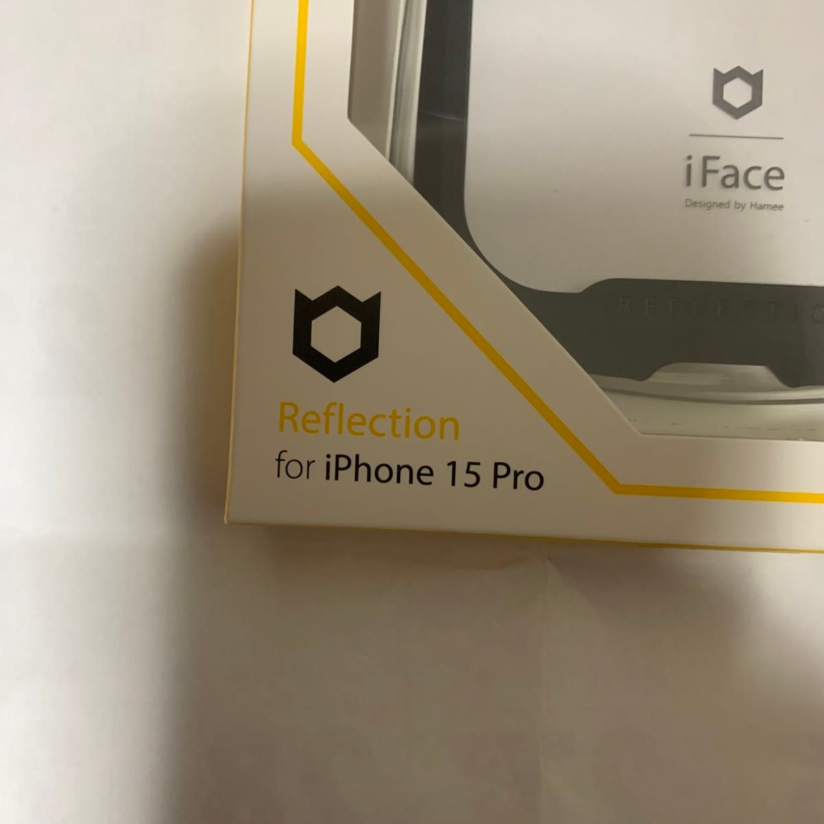 iFace Reflection iPhone 15 Proケース手帳型 クリアケース (ブラック)カード収納 ポリカーボネート 
