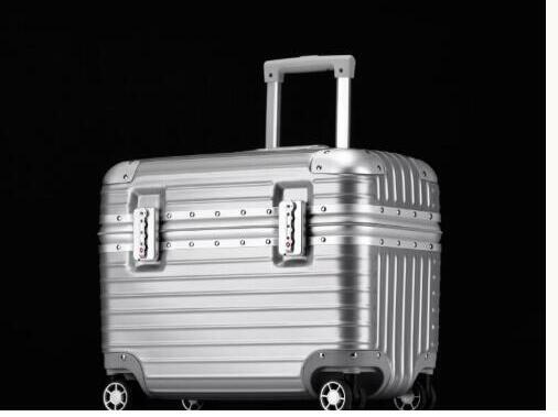 18 размер * чемодан * дорожная сумка * серебряный * aluminium Magne sium сплав *TSA блокировка установка бизнес путешествие сумка легкий водонепроницаемый 
