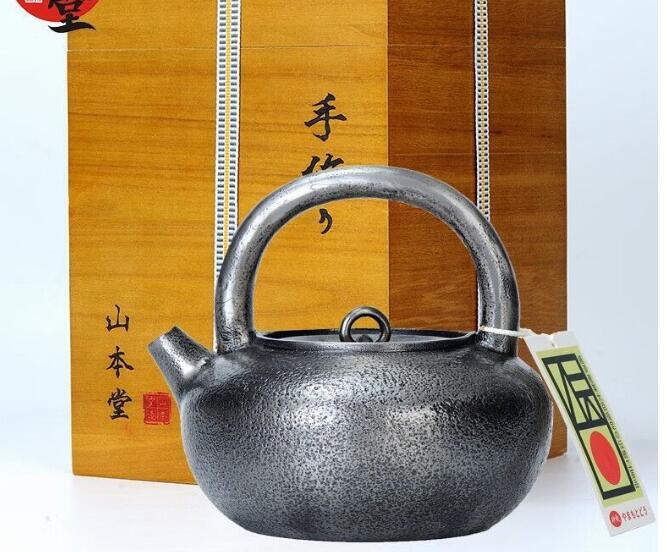 砂鉄壺煮茶焼きレベル手作り鋳鉄昔ながらのレトロ煮茶 1000ML_画像1