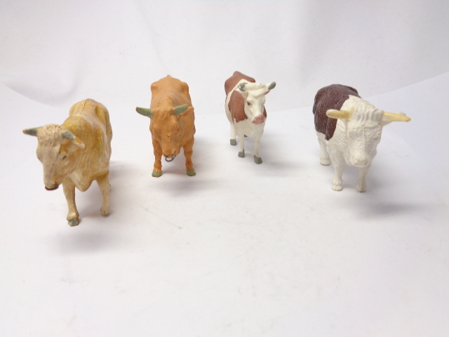 BRITAINS COW Figure ブリテン ウシ フィギュア 4体セット 送料別_画像3