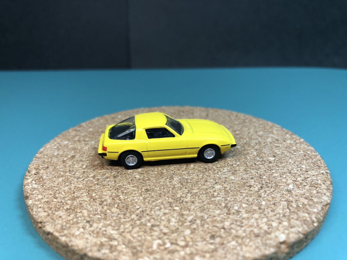 サークルＫサンクス MAZDA マツダ ミニカーコレクション SAVANNA RX-7 early ver. (SA22C) 1/100 イエロー KYOSHO ザバンナ 京商_画像5