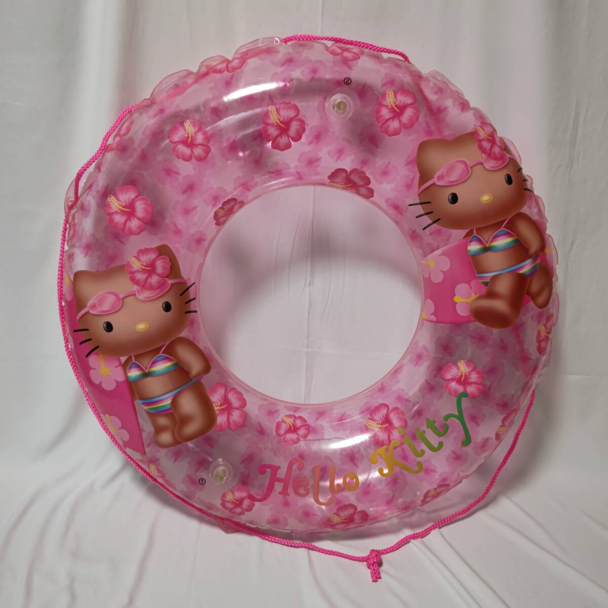  Hello Kitty надувной круг 90cm 2002 год модели 