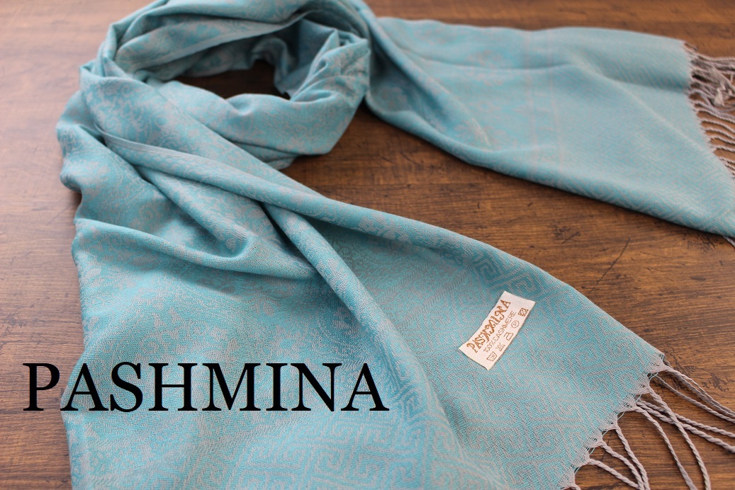  new goods spring color middle thin [ pashmina Pashmina]da mask . what . pattern emerald green large size stole cashmere 100% Cashmere with translation 