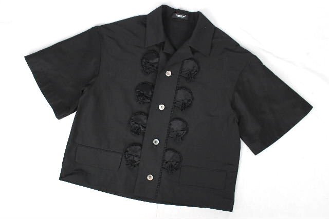 アンダーカバー UNDERCOVER 装飾 プルオーバー シャツ ブラック UP1C1403 [1] レディース トップス シャツ　I58 AO_画像1