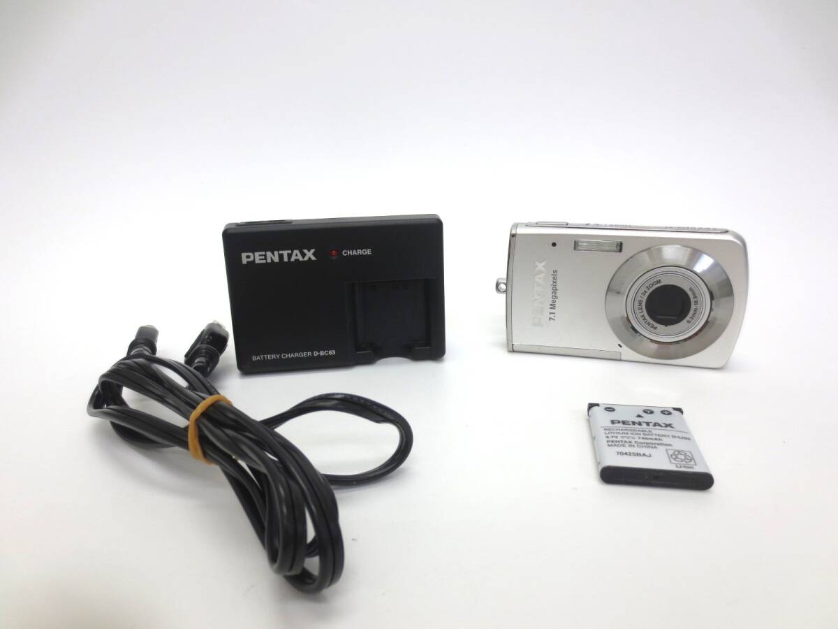 【5-31】動作品 PENTAX ペンタックス Optio M30 オプティオ コンパクトカメラ デジタルカメラの画像1