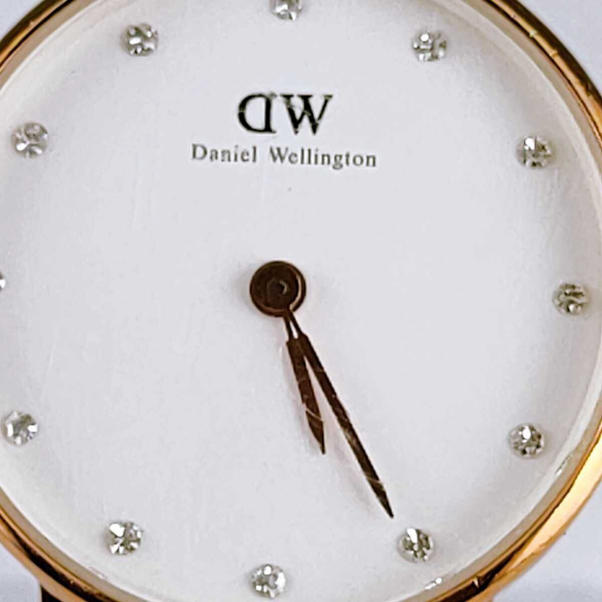 Daniel Wellington ダニエルウェリントン 腕時計 アナログ 時計 ヴィンテージ 2針 白文字盤 アクセ アクセサリー アンティーク_画像2