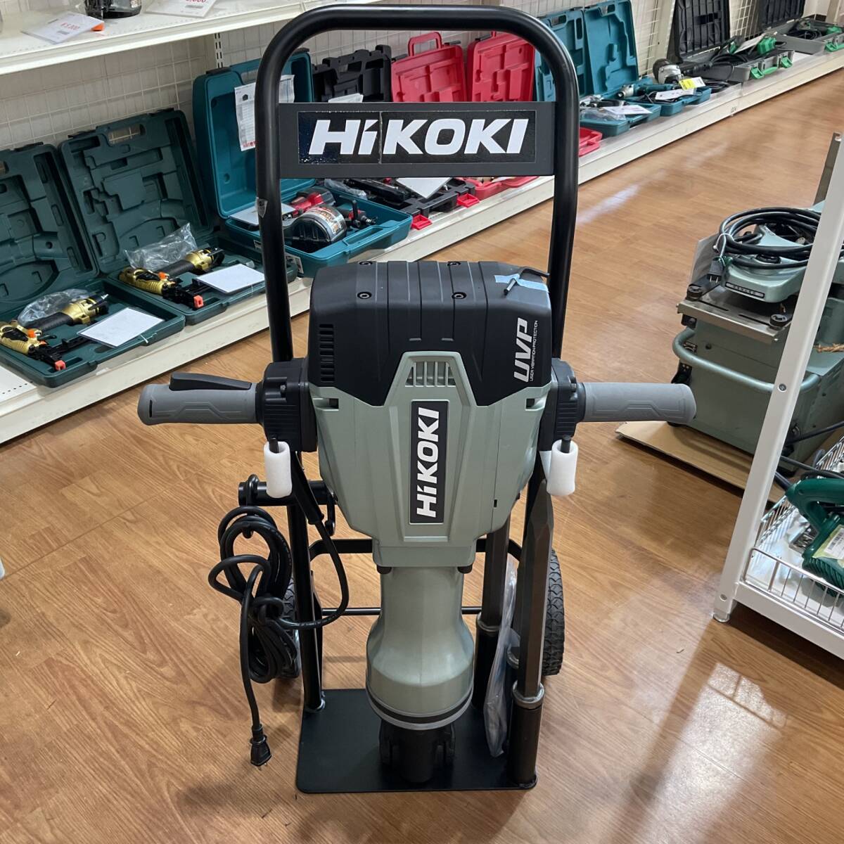 【中古Aランク 店頭受取り限定】★ハイコーキ(HIKOKI ※旧:日立工機) 電動ハンマ H90SG_画像1