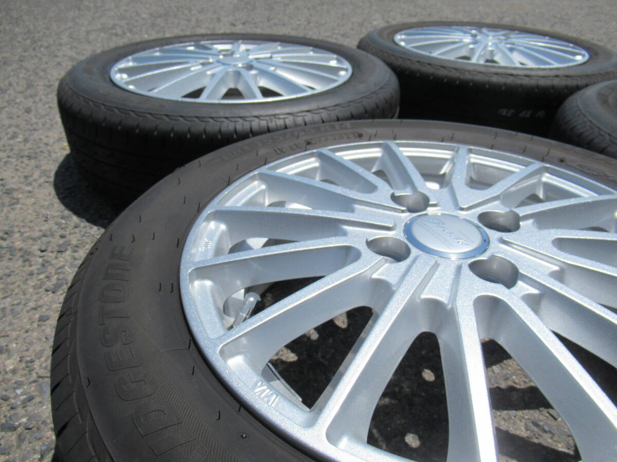 中古タイヤ☆155/65-14 155/65R14 BS ネクストリー Brade 4.5J+45 100 4H ムーブ タント ミラ イース ワゴンR アルト ラパン等に☆の画像6