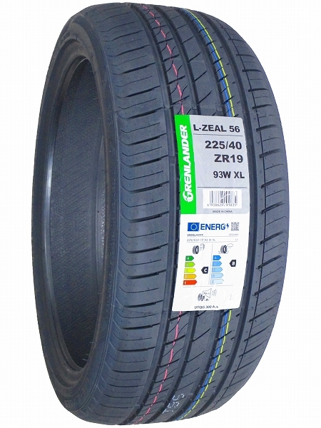 4本セット 225/40R19 2024年製造 新品サマータイヤ GRENLANDER L-ZEAL56 送料無料 225/40/19の画像3