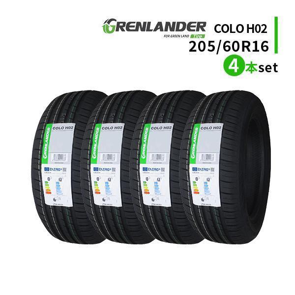 4本セット 205/60R16 2024年製造 新品サマータイヤ GRENLANDER COLO H02 送料無料 205/60/16_画像1