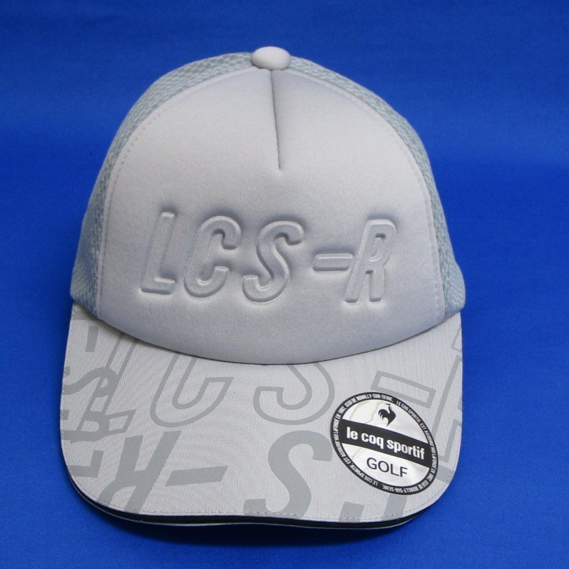  Le Coq QGBVJC07 GY00 3Den Boss Logo cap gray * free shipping 2023 year le coq sportif RIJOUME Rige .-m mesh cap 