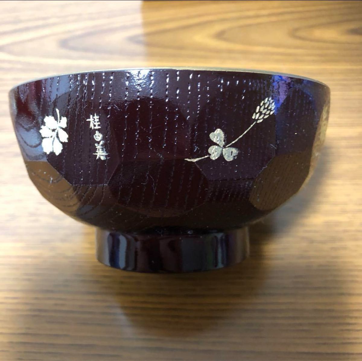 新品未使用 YUMI KATSURA 桂由美 漆器 汁椀５客 和食器 汁椀 漆塗 吸物椀 お椀 木製 漆器