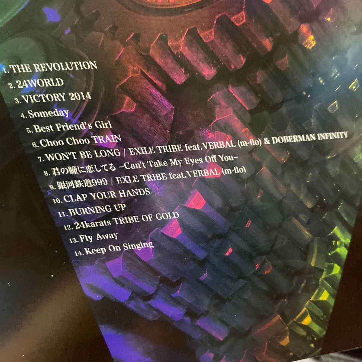 [566] CD EXILE TRIBE ＥＸＩＬＥ ＴＲＩＢＥ ＲＥＶＯＬＵＴＩＯＮ 全14曲 CD1枚　セル版　　　　　⑧
