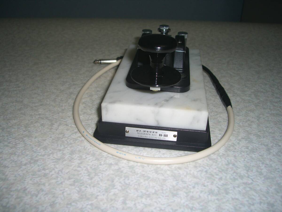 HI-MOUND(ハイモンド） 縦振り電鍵 HK-808、シグナル プリンター(モ－ルス信号印字機） RO-4 、CW コード発信機 COK-2の画像7