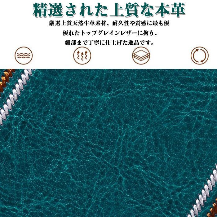 レディース 財布 本革 小さな 財布 名刺入れ カードケース 二つ折り 薄い 薄型 プレゼント ブランド 軽い 財布 カジュアル☆ブラック_画像3