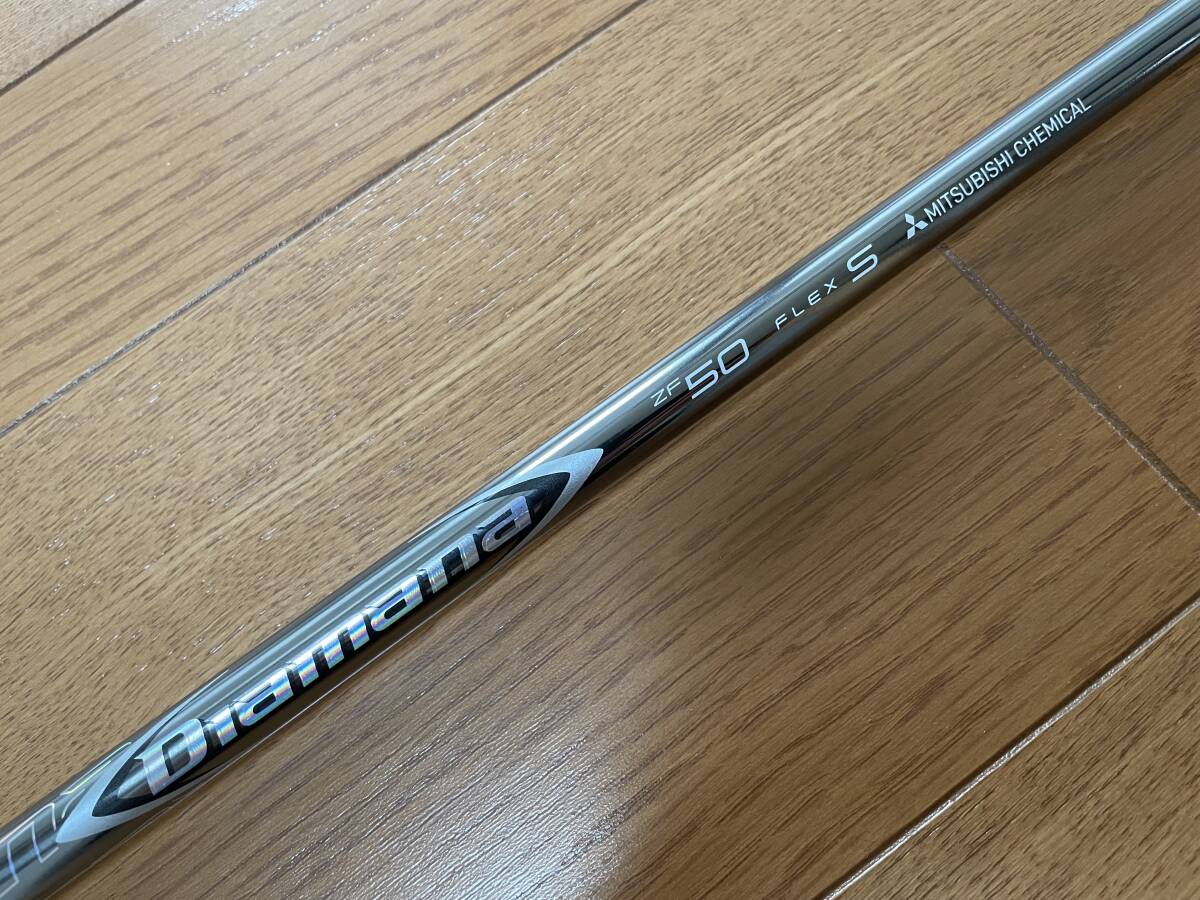 三菱ケミカル Diamana ZF50S■タイトリスト スリーブ付き■ドライバー 1W用_画像1