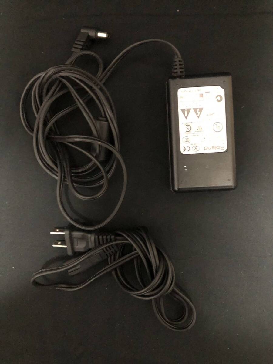 0Roland Roland EDIROL V-4 4-CHANNEL VIDEOMIXER video mixer power cord attaching electrification verification OK exclusive use adaptor attaching 