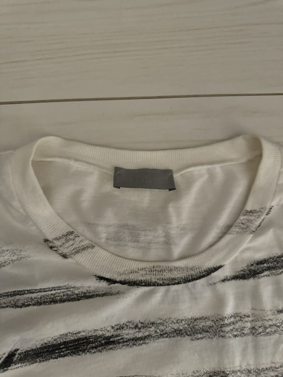 Dior Homme ボーダー Tシャツ カットソー エディスリマンの画像3