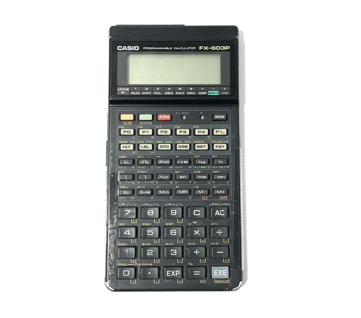CASIO カシオ プログラム関数電卓 FX-603Pの画像1