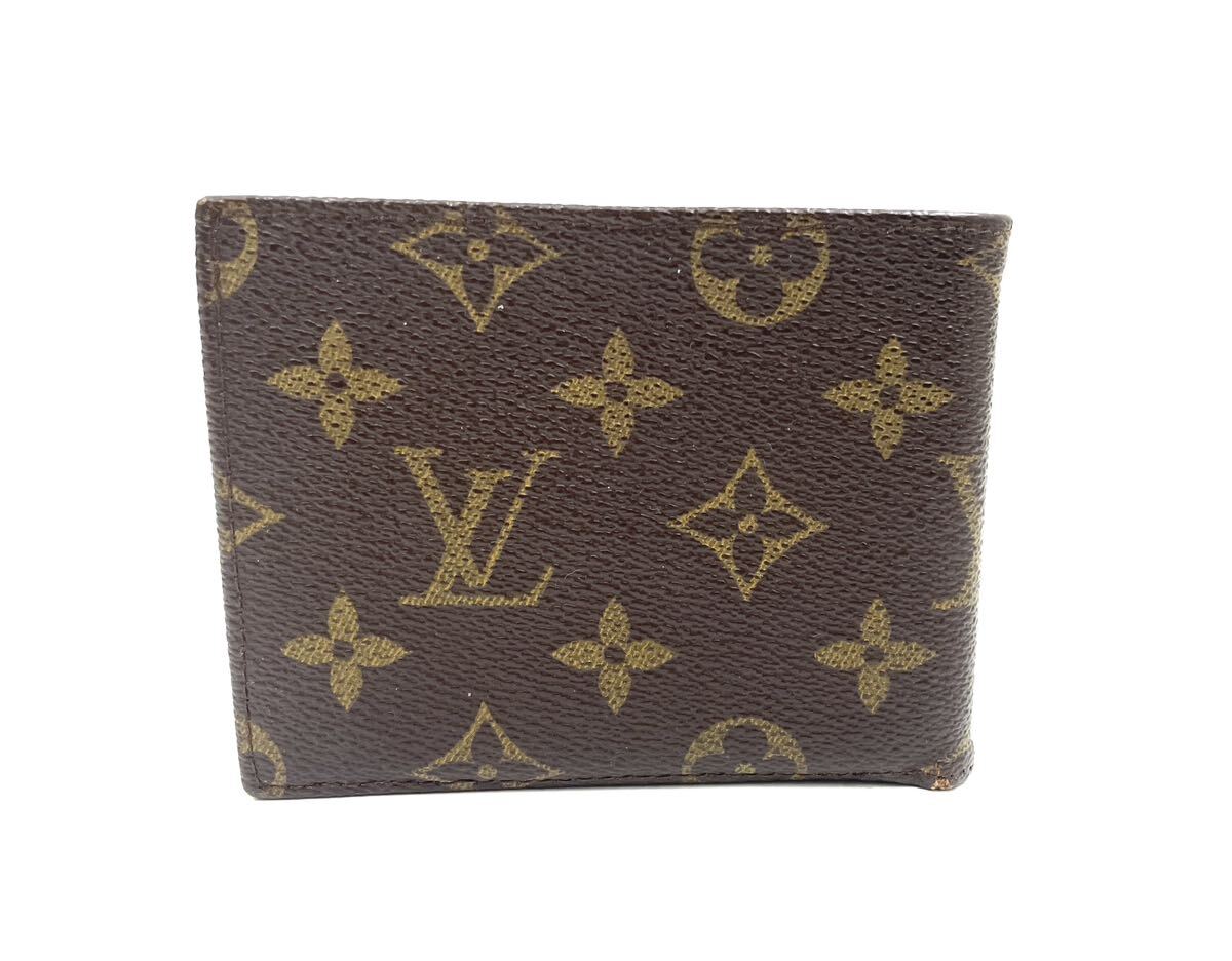 LOUIS VUITTON ルイヴィトン LV モノグラム 財布 二つ折り 札入れ ポルトフォイユ・ミュルティプル 二つ折り財布_画像2