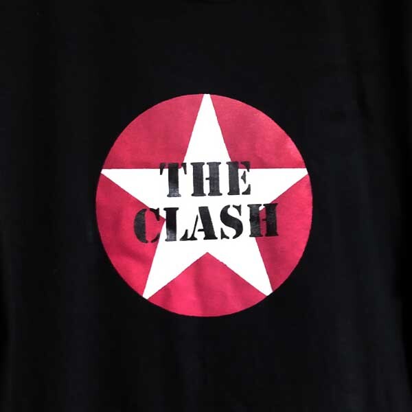 送込　The Clash ☆UK PUNK ザ・クラッシュ　半袖Tシャツ　黒　Lサイズ_画像2
