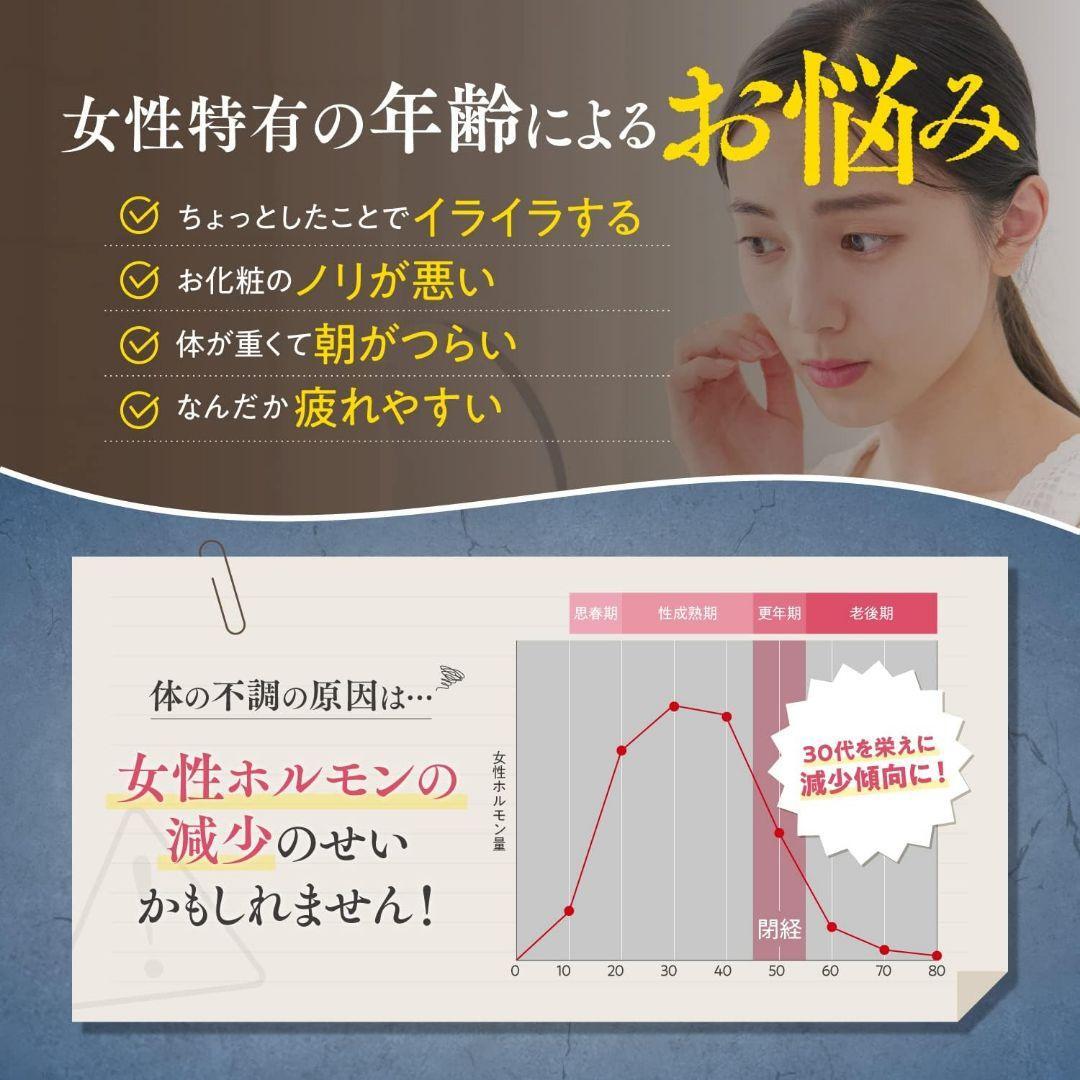 女性に嬉しい成分を贅沢配合 エクオルピュア イソフラボン 42mg エクオール 30日分60粒 国内製造 ビタミンB6 サプリ 美容 α-リポ酸