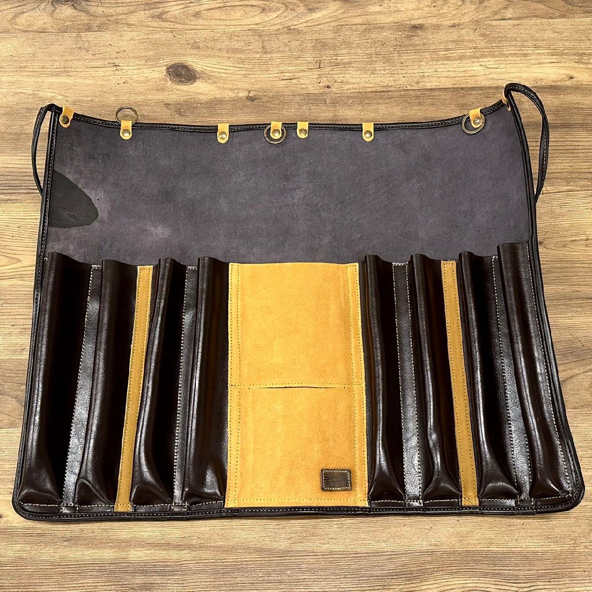 【中古】【保証対象外】 PDH　Leather Drum stick bag SW-DSB-415A（Black）/ a45122_画像2