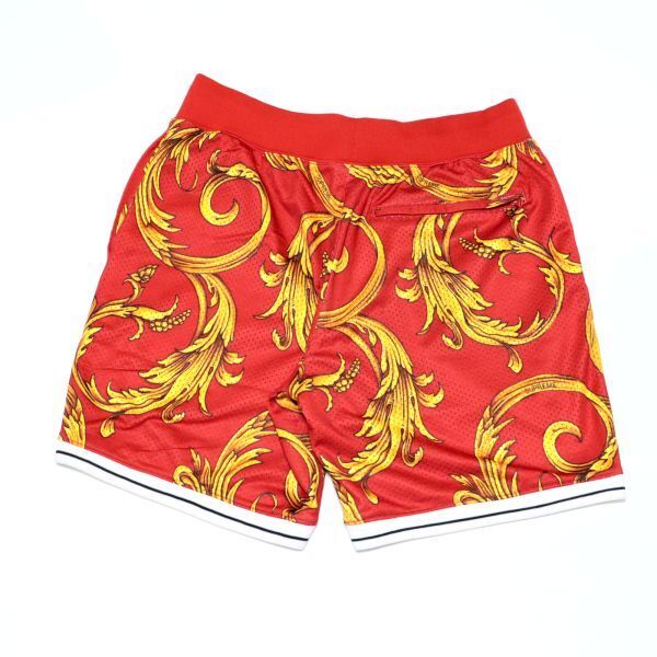 送料無料 中古 NIKE Supreme 14SS basketball short シュプリーム ナイキ ハーフパンツ バスケットボール ショーツ 赤 RED_画像5