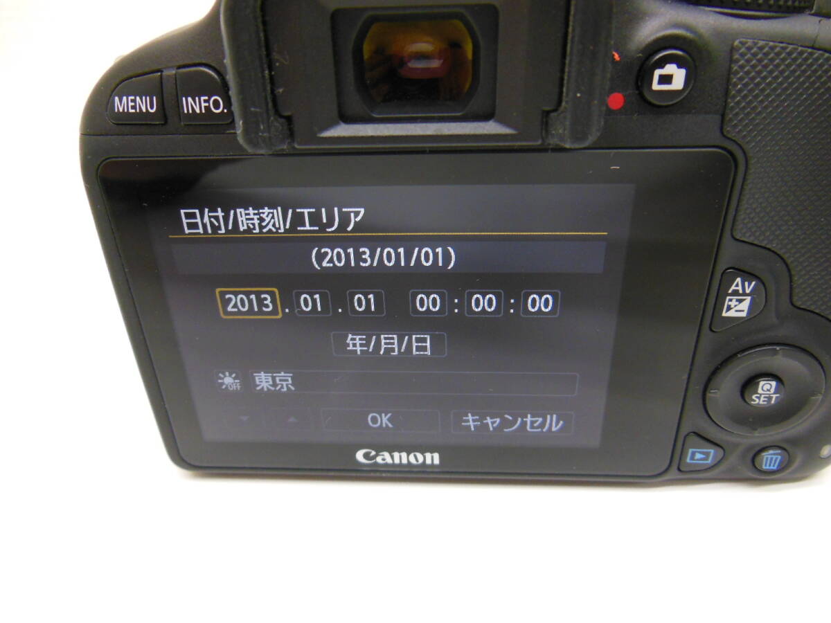カメラ祭 キャノン EOS Kiss X7 キット 美品 保管品 Canon EF-S 18-55mm 1:3.5-5.6 IS STM EF-S 55-250mm 1:4-5.6 IS Ⅱ デジタル一眼レフの画像8