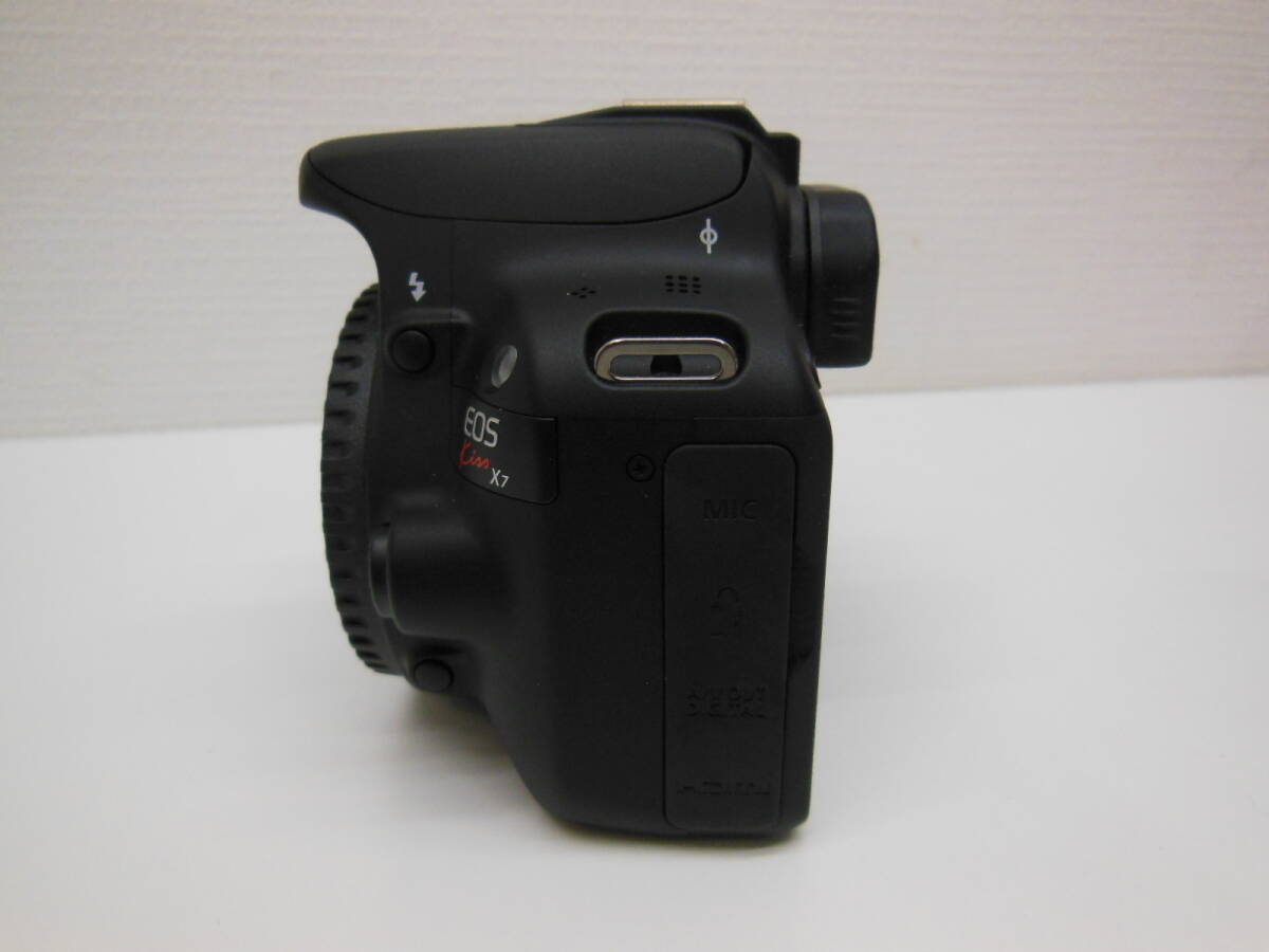 カメラ祭 キャノン EOS Kiss X7 キット 美品 保管品 Canon EF-S 18-55mm 1:3.5-5.6 IS STM EF-S 55-250mm 1:4-5.6 IS Ⅱ デジタル一眼レフの画像5