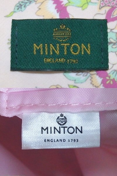 MINTON ミントン ショルダーバッグ 花柄 ピンク Pink ○P_画像7