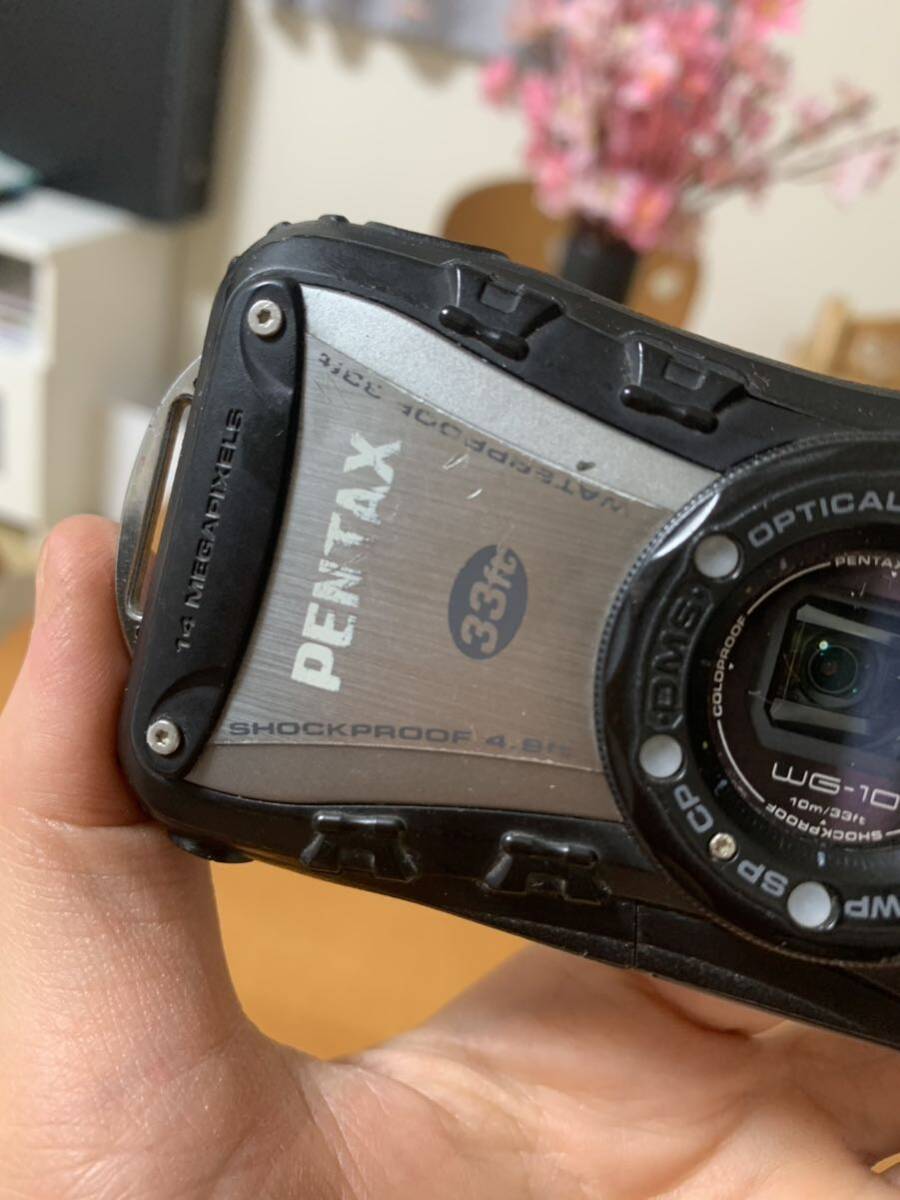 Pentax カメラ WG-10 14megapixels Shockproof 4.9ft の画像4