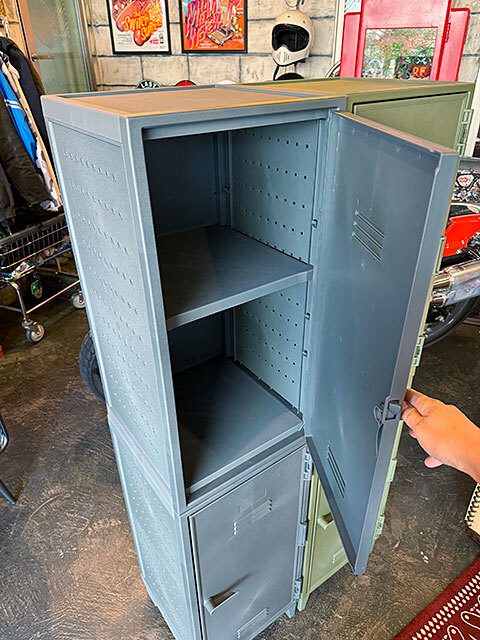  american school locker type storage case ( gray ) plastic peg cabinet single goods # american miscellaneous goods America miscellaneous goods 