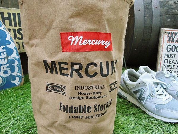 Mercury парусина ведро M размер ( Brown ) # american смешанные товары America смешанные товары MERCURY мусорная корзина место хранения уличный мужчина передний 