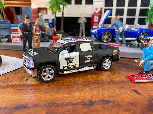  american Police машина миникар 1/46 шкала (2014 год Chevrolet Silverado ) # american смешанные товары America смешанные товары 