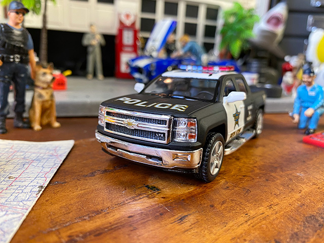  american Police машина миникар 1/46 шкала (2014 год Chevrolet Silverado ) # american смешанные товары America смешанные товары 