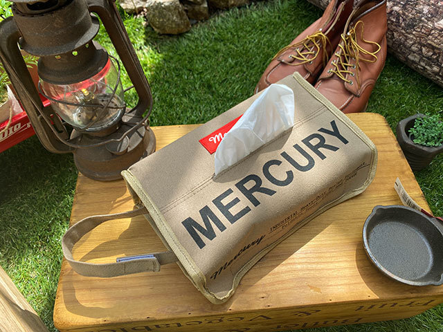  Mercury canvas tissue box cover ( sand beige ) # american miscellaneous goods tissue box tissue case 