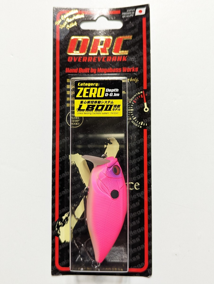 メガバス Megabass O.R.C (オーバーレブクランク) 限定カラー SP-C ＃KILLER PINKの画像1