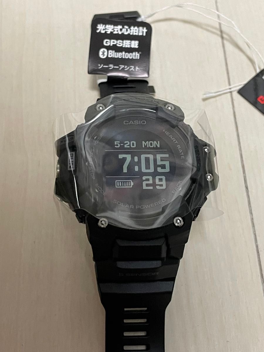 【新品未使用】G-SHOCK G-SQUAD GBD-H1000-7A9 GPS CASIO ブラック カシオ 腕時計