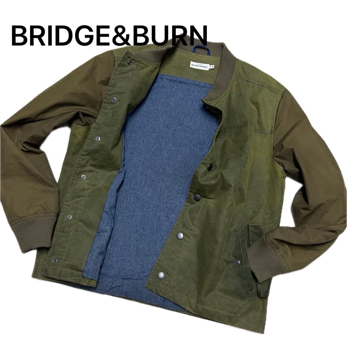 BRIDGE&BURN　ブリッジアンドバーン　ブルゾン　ワックスコットン使用